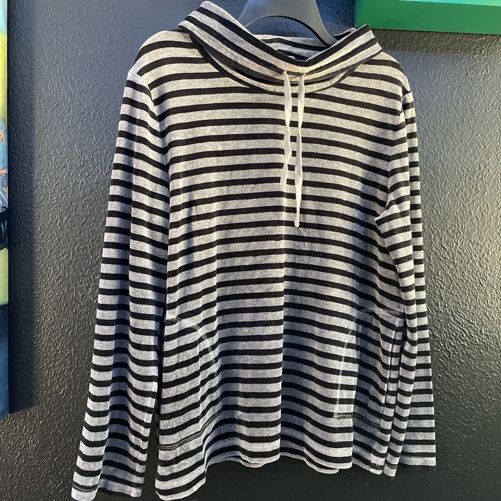 talbots super soft sweater cowl neck size large